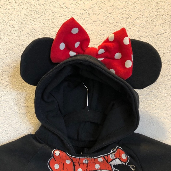 Disney Toddler Minnie Sweatshirt Hoodie - Picture 3 of 9